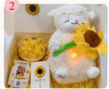 Caja Corderito Luminoso